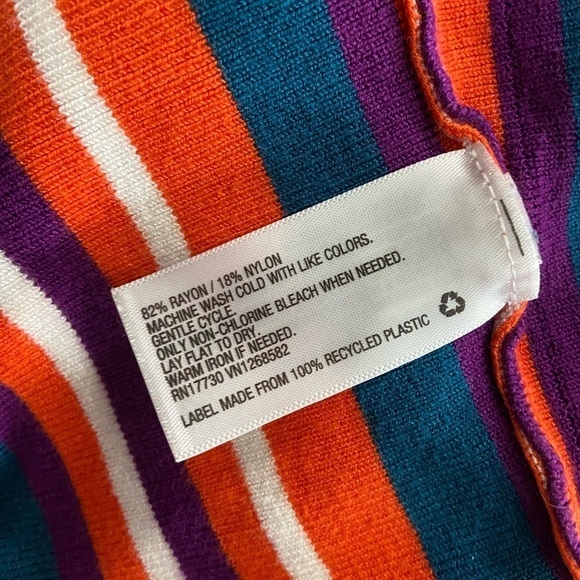 Victor Glemaud for Target Retro Striped Mock Neck Sweater - Picture 11 of 11